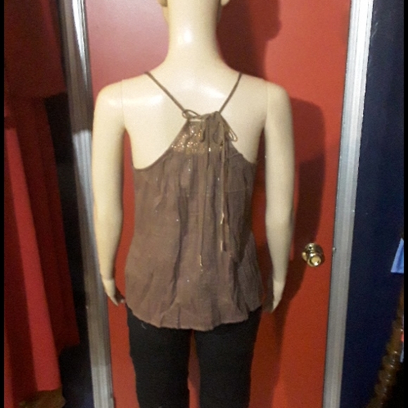 Abercrombie & Fitch brown racerback camisole  XS - Picture 2 of 5